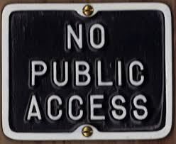 no access